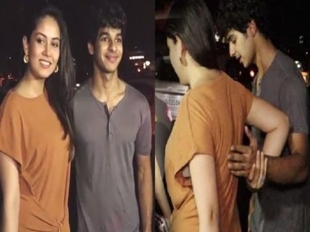 ઈશાને મીરાની કમર પર હાથ રાખ્યો