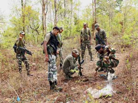 છત્તીસગઢઃ સુરક્ષાદળે 8 નક્સલવાદીઓને ઠાર માર્યા, 2 જવાન શહીદ