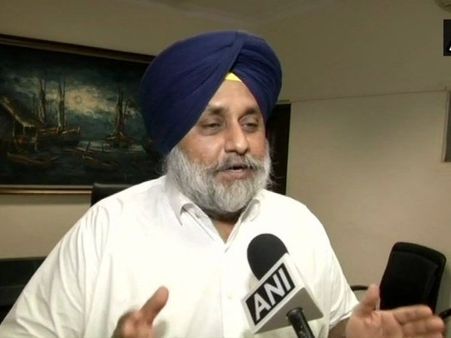 કરતારપુર કૉરિડોર મામલે સિદ્ધુની કોઈ ભૂમિકા નથીઃ સુખબીર સિંહ બાદલ