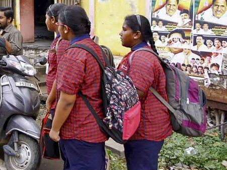 પહેલાથી 10માં ધોરણ સુધી વિદ્યાર્થીઓની સ્કૂલ બેગનું વજન નિર્ધારિત