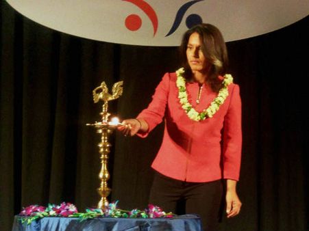 અમેરિકી કોંગ્રેસની પહેલી હિંદુ સાંસદ તુલસી લડશે 2020માં રાષ્ટ્રપતિ ચૂંટણી!