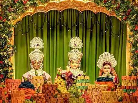 લંડનના સ્વામીનારાયણ મંદિરમાં દિવાળી રાતે 3 મૂર્તિઓની ચોરી