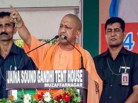 યોગી આદિત્યનાથનો રાજ્યમાં રેલી કાર્યક્રમ