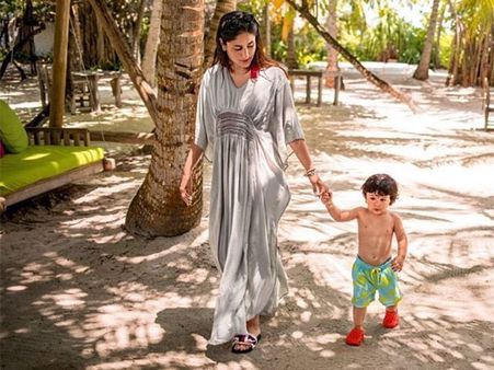 મા સાથે કૂલ લુક