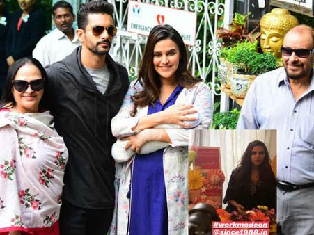 Viral Pics: મા બનવાના 10 દિવસ બાદ જ કામ પર પહોંચી નેહા ધૂપિયા