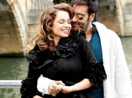 કંગના રાણાવત અને અજય દેવગન