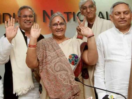 જાણો કોણ છે કરુણા શુક્લા, જેમણે રમણ સિંહને તેમના ગઢમાં હરાવ્યા