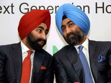 સિંહ બંધુઓ રૈનબેક્સી વેંચી