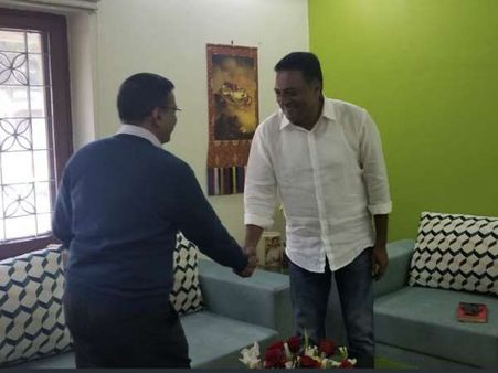 અરવિંદ કેજરીવાલ સાથે પ્રકાશ રાજની મુલાકાત, ઘણા મુદ્દે વાતચીત