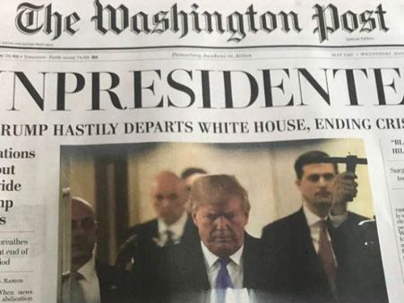 વૉશિંગ્ટન પોસ્ટને જોઈને લોકો થયા હેરાન