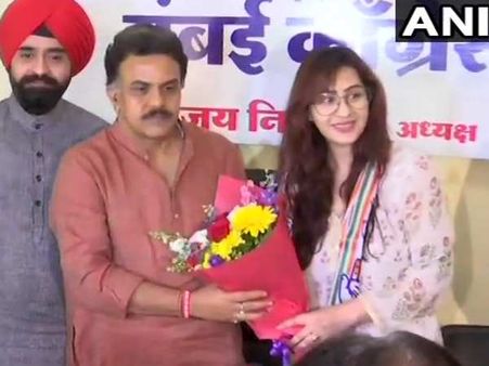 કોંગ્રેસમાં શામેલ થઈ બિગ બોસ વિનર શિલ્પા શિંદે, ‘પાર્ટી કહેશે તો લડીશ ચૂંટણી'