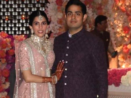 આકાશ અંબાણી અને શ્લોકા મેહતાની જુલાઈમાં સગાઈ થઈ હતી