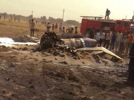 રાજસ્થાનના બીકાનેરમાં ક્રેશ થયું મિગ-21, પાયલટ સુરક્ષિત