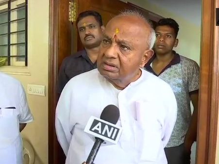 તુમકુર સીટ પરથી પોતાની ઉમેદવારી પર દેવગૌડા બોલ્યા