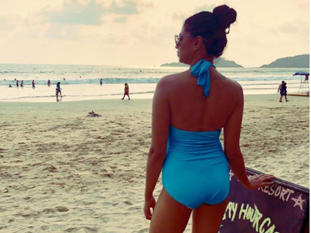 FIRની ચંદ્રમુખી ચૌટાલાએ બોલ્ડ સ્વિમસૂટમાં આપ્યા એવા પોઝ, પાણીમાં લગાવી દીધી આગ