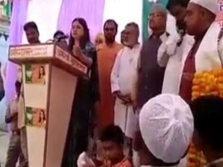 Video: મેનકા ગાંધીએ સુલ્તાનપુરમાં મુસલમાનોને મત માટે આપી ધમકી