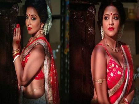 સાડીમાં શાનદાર