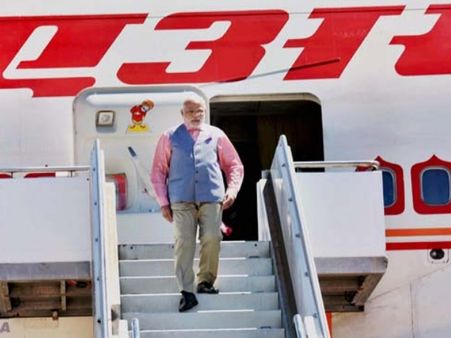 પીએમ મોદીની વિદેશી યાત્રાઓ પર 443 કરોડ ખર્ચ થયો, એર ઇન્ડિયાએ બિલ રજૂ કર્યું