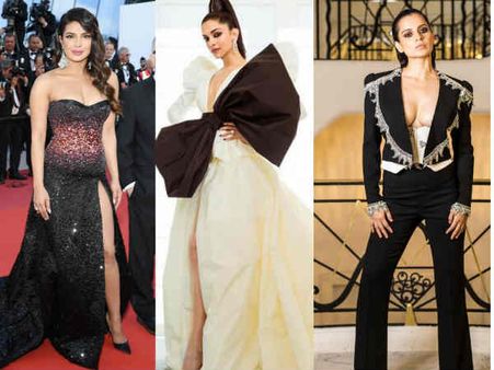 Pics: કાન્સ ફિલ્મ ફેસ્ટીવલ 2019માં પ્રિયંકા-દીપિકા-કંગનાએ રેડ કાર્પેટ પર લગાવી આગ