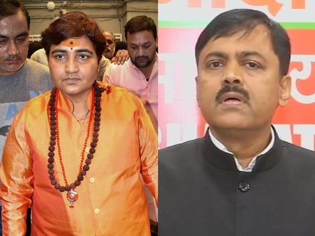 સાધ્વી પ્રજ્ઞાના નિવેદન પછી રાજનીતિ ગરમાઈ સાધ્વી પ્રજ્ઞાના નિવેદન પછી રાજનીતિ ગરમાઈ