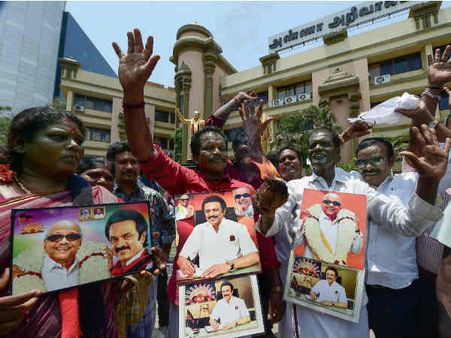ચેન્નાઈની ત્રણેય બેઠકો ડીએમકે જીત્યું