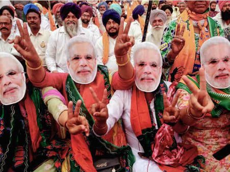 2014માં યુપીનો એક્ઝિટ પોલ આવો હતો.