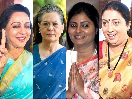 17મી લોકસભામાં સૌથી વધુ મહિલા સાંસદો, 78 મહિલા જીતી, કોંગ્રેસમાંથી ફક્ત સોનિયા ગાંધી