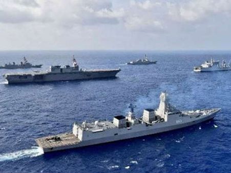 અમેરિકા અને જાપાન સાથે સાઉથ ચાઈના પહોંચ્યુ ભારત, ચીનનું બીપી હાઈ