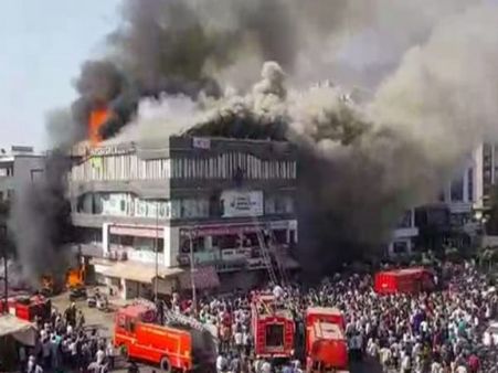 4 મહિનામાં કોચિંગ ક્લાસમાં આગને બીજો બનાવ