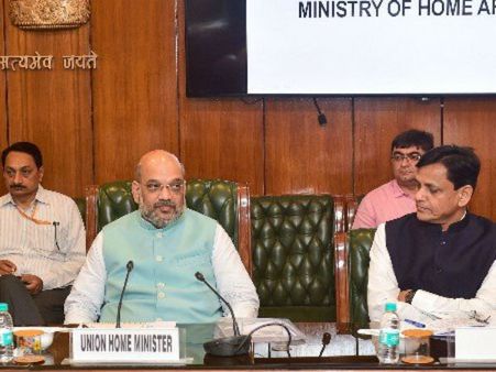 અમિત સાહની બંધ બારણે બેઠક મળી