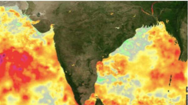 ભારતીય મહાસાગર પર તોફાન