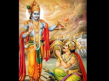 યુદ્ધ પછી અર્જુનના રથમાં લાગી ગઈ આગ