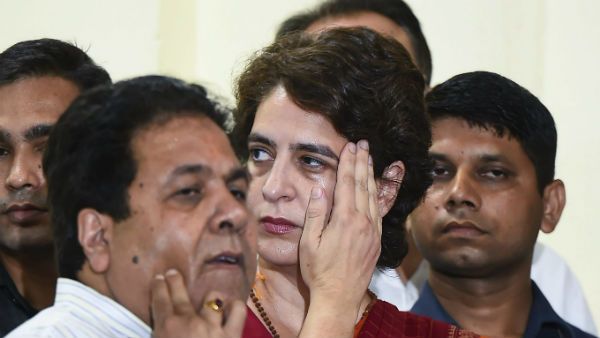 પ્રિયંકા ગાંધીએ પાર્ટી કાર્યકર્તાઓને ખખડાવ્યા