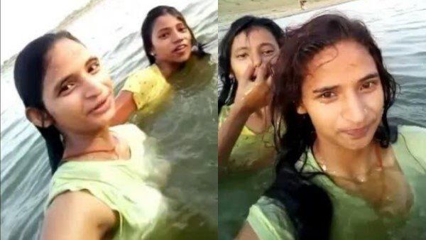 ગંગા ઘાટ પર ન્હાવા ગઈ હતી બંને બહેનો