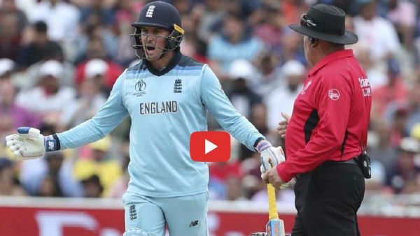 Video: જેસન રોયને અંપાયરે ખોટો આઉટ દીધો, ગાળ આપતાં આપતાં પેવેલિયન ગયો