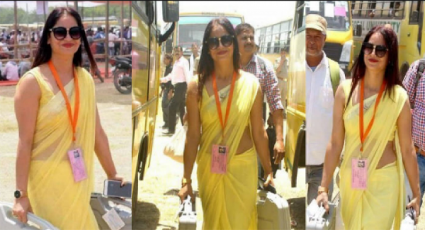 પીળી સાડી બ્યૂટીના નામથી વિખ્યાત