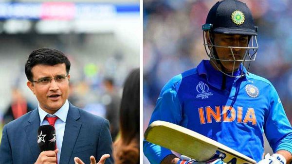 સંકટ સમયે ધોનીને ઉપર ન મોકલવા પર સૌરવ ગાંગુલીની તીખી આલોચના