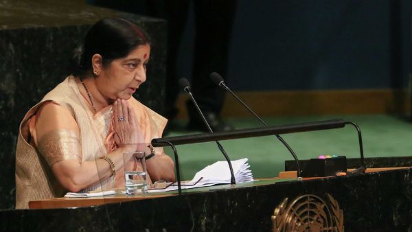 સુષ્મા સ્વરાજનું ઐતિહાસિક ભાષણ