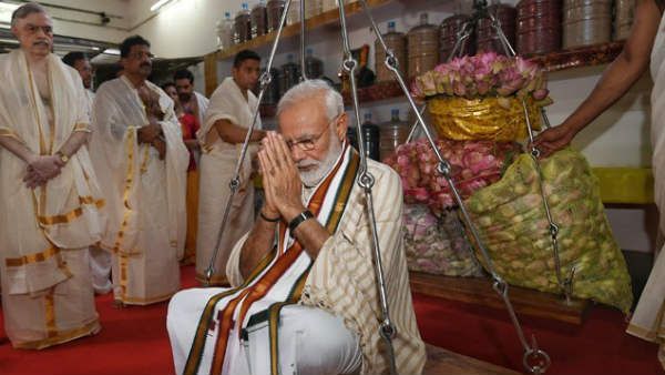 ગુરુવાયુર મંદિરમાં કરી હતી વિશેષ પૂજા