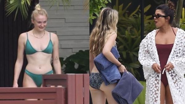 બિકિનીમાં વાયરલ થયા પ્રિયંકા ચોપડાના હૉટ ફોટા, જેઠાણી સાથે પુલમાં મસ્તી