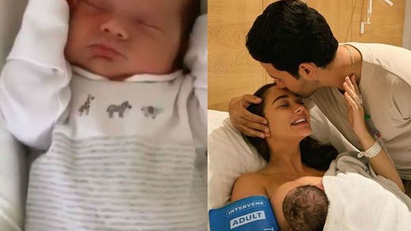 એમી જેક્શનના દીકરાની પહેલી તસવીર સામે આવી, વાયરલ થયો Video