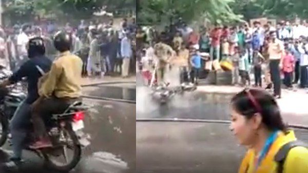 11000નું ચલાન કપાતાં નારાજ થયો હતો શખ્સ