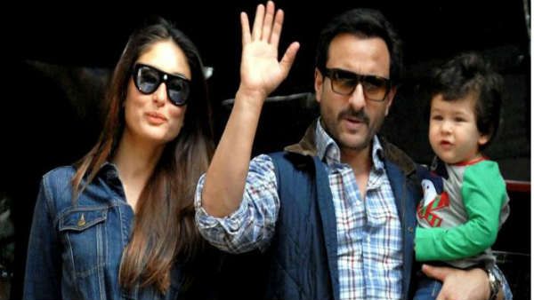 કરીના સૈફ સાથે રમતી જોવા મળી