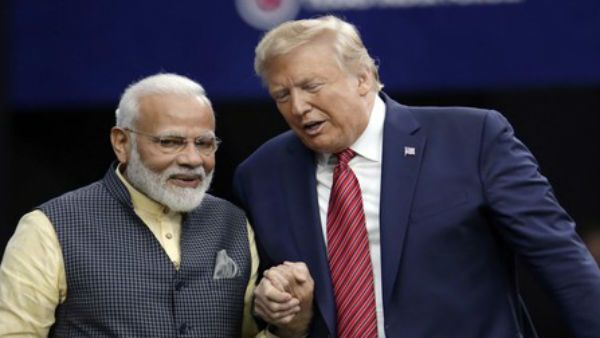 ટ્રમ્પ અને મોદીનુ દેખાયુ બૉન્ડિંગ