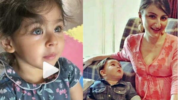 Cute Video, તૈમૂરની બહેન ઈનાયાએ તોતડી બોલીમાં સંભળાવ્યો ગાયત્રી મંત્ર