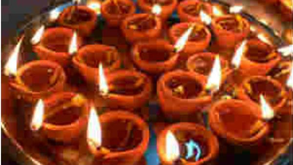 માટીના બનેલા દીવાનો ઉપયોગ કરો