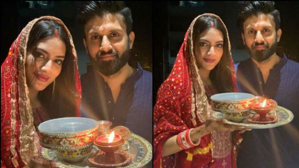 નુસરત જહાંએ પતિ નિખિલ જૈન માટે રાખ્યુ કડવા ચોથનુ વ્રત, વાયરલ થયા ફોટા