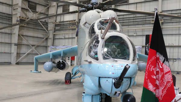 અફઘાનિસ્તાનને ભારતે સોંપ્યાં વધુ બે Mi-24V અટેક હેલિકોપ્ટર