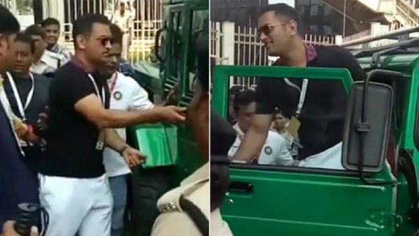 ભારતીય સેનાની 20 વર્ષ જૂની ગાડીમાં જોવા મળ્યા એમએસ ધોની