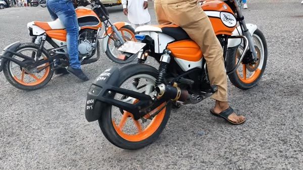 જબરદસ્ત લાગી રહી છે બાઈક